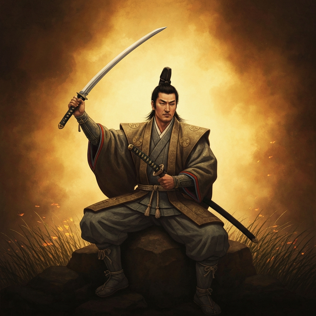 Yamato Takeru and the Grass-Cutting Sword