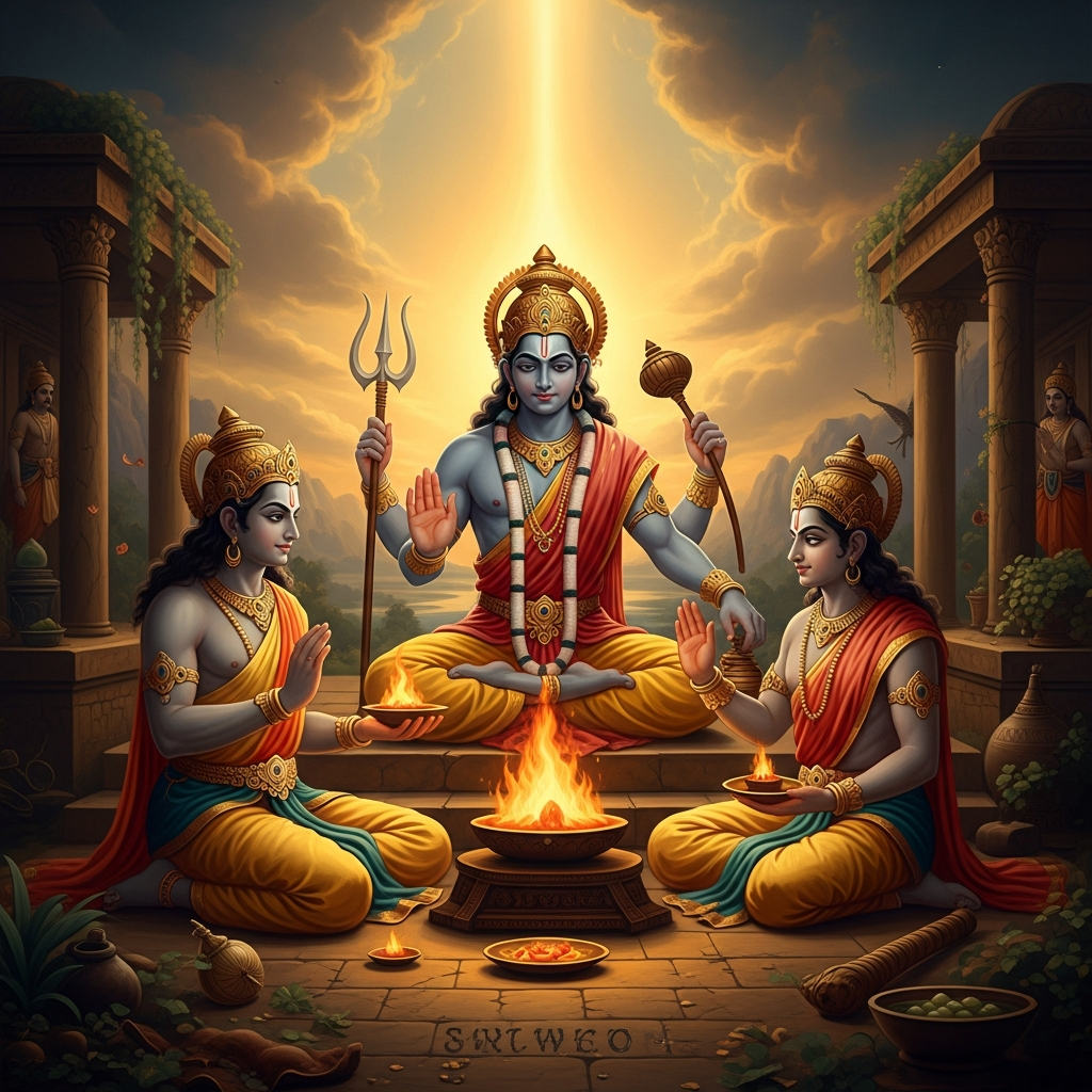 Agni: The Fire That Carries the Offerings