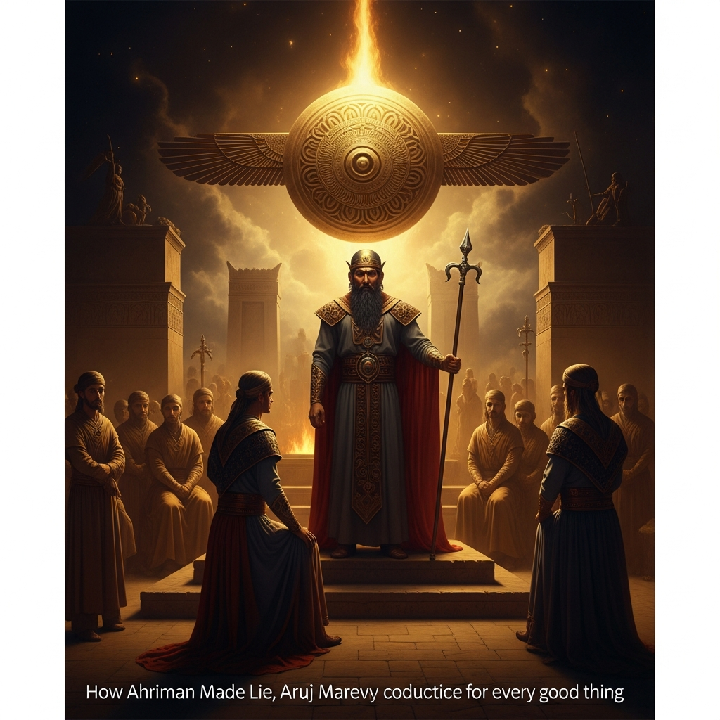 How Ahriman Made the Lie
