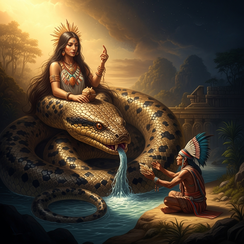 The Anaconda Who Is the River Itself