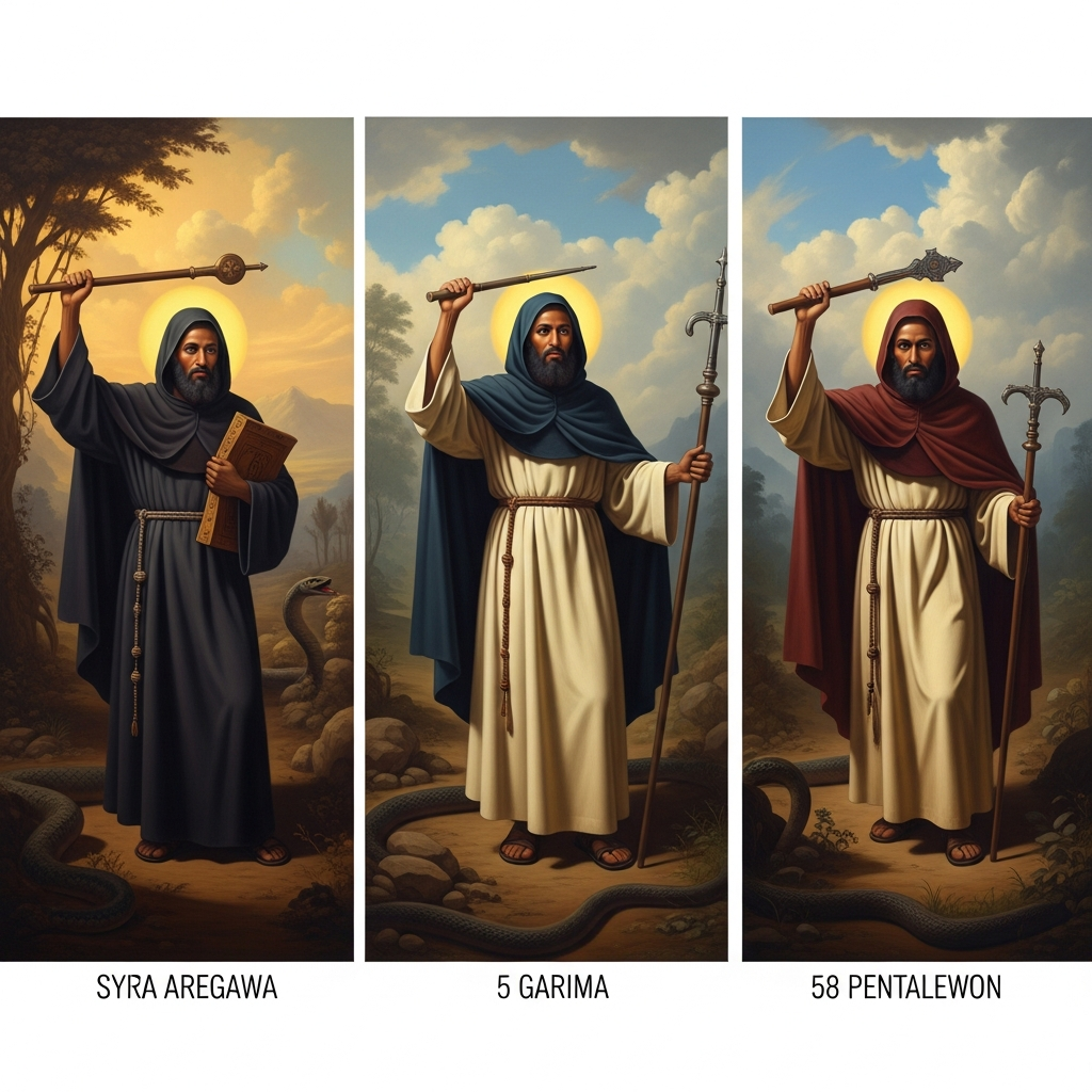 The Nine Saints Who Tamed the Serpents