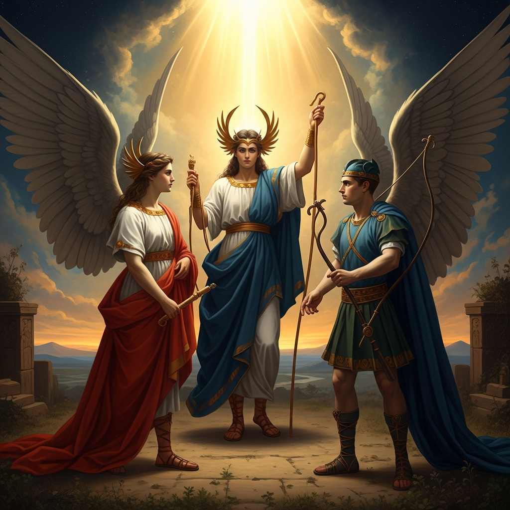 Wings and Words: Divine Messengers Across Five Traditions