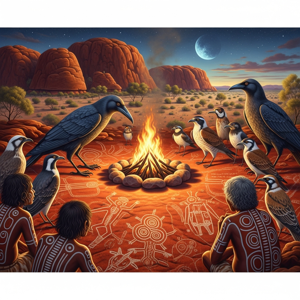 How Fire Was Taken from the Crow