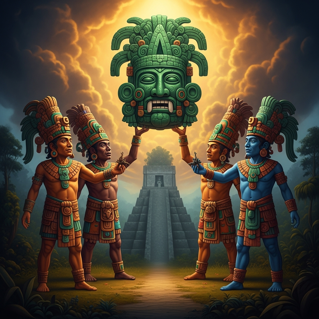 The Four Bacabs Who Hold Up the Sky