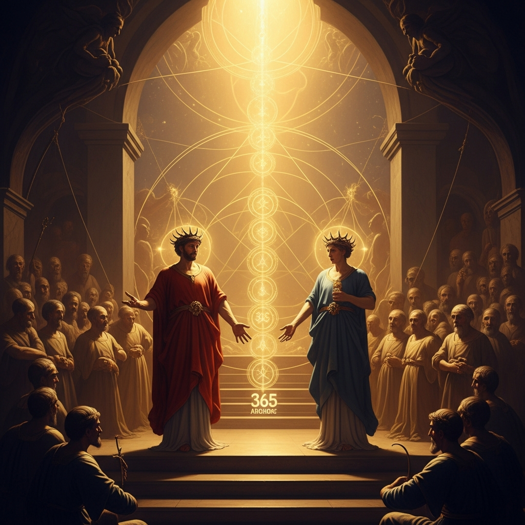 Basilides and the 365 Heavens