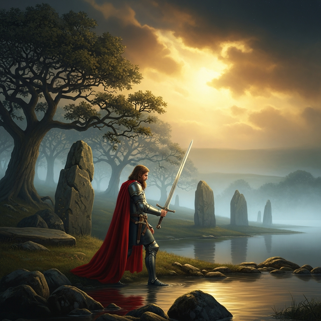 Bedivere and the Sword He Could Not Throw