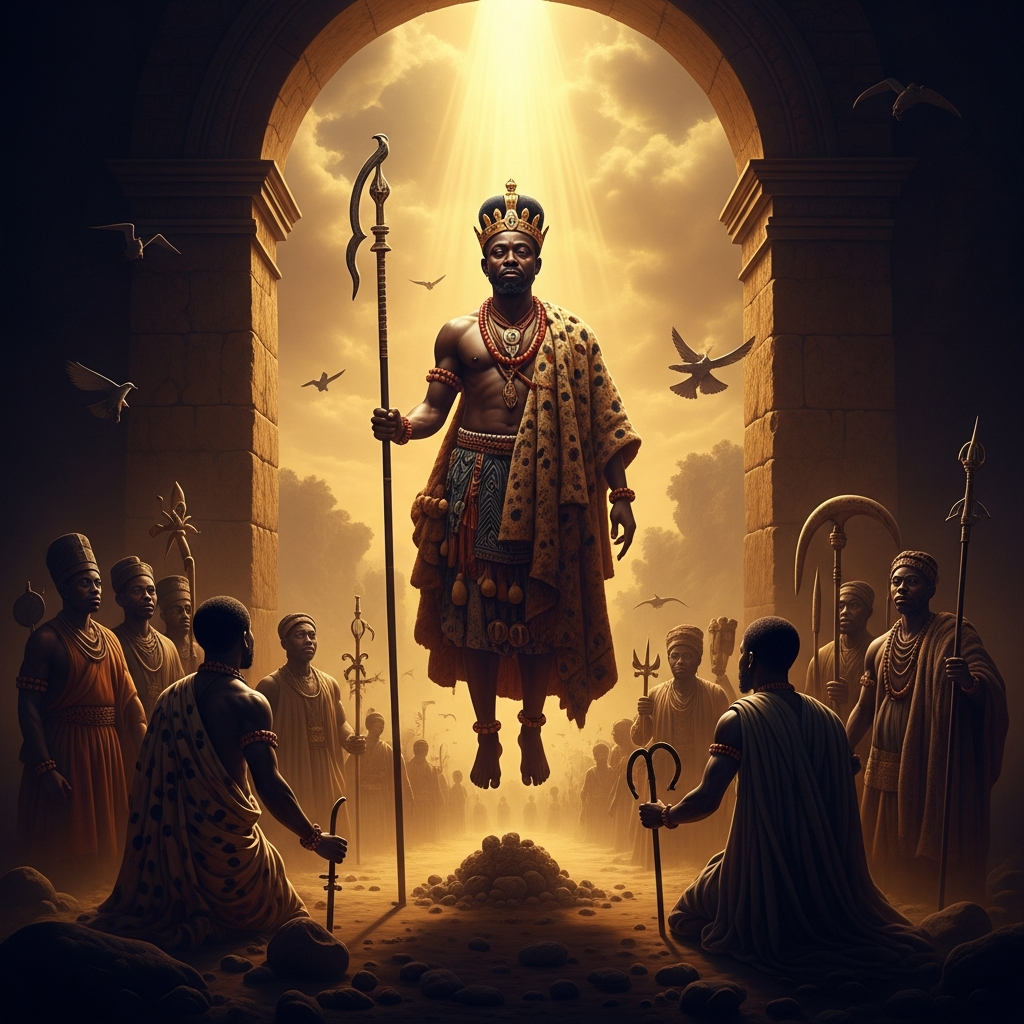 The Oba: Sacred King Who Cannot Touch the Ground