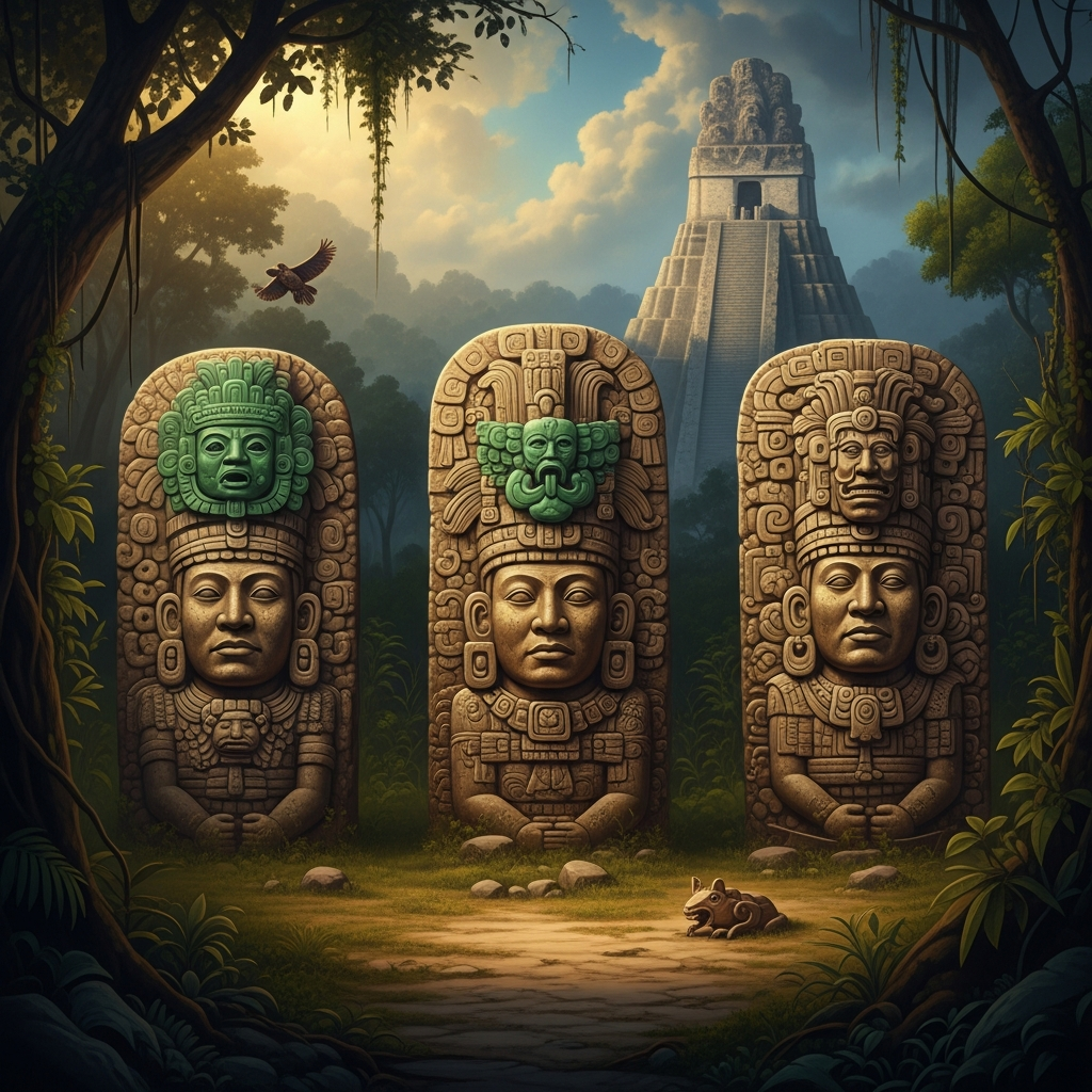 The Stelae of Copán: Kings Become Gods in Stone