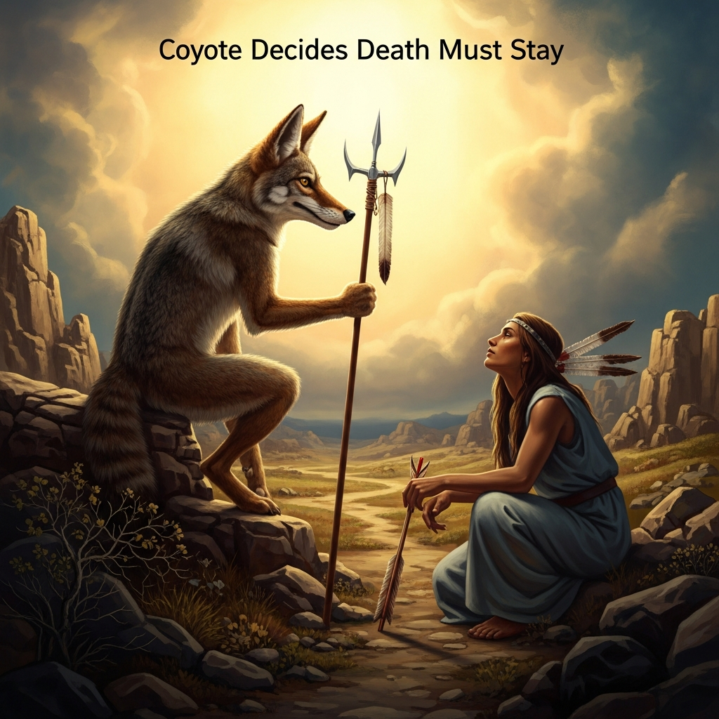 Coyote Decides Death Must Stay