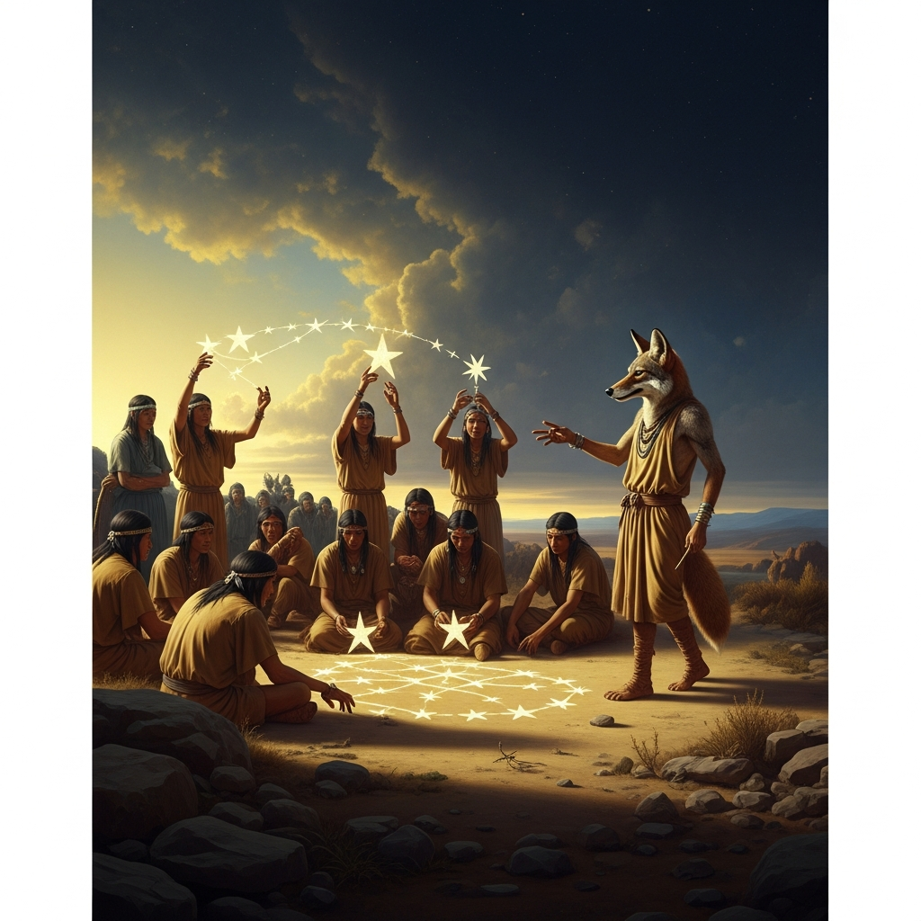 Coyote Places the Stars