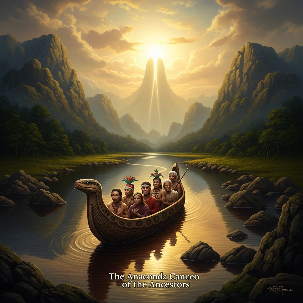 The Anaconda Canoe of the Ancestors