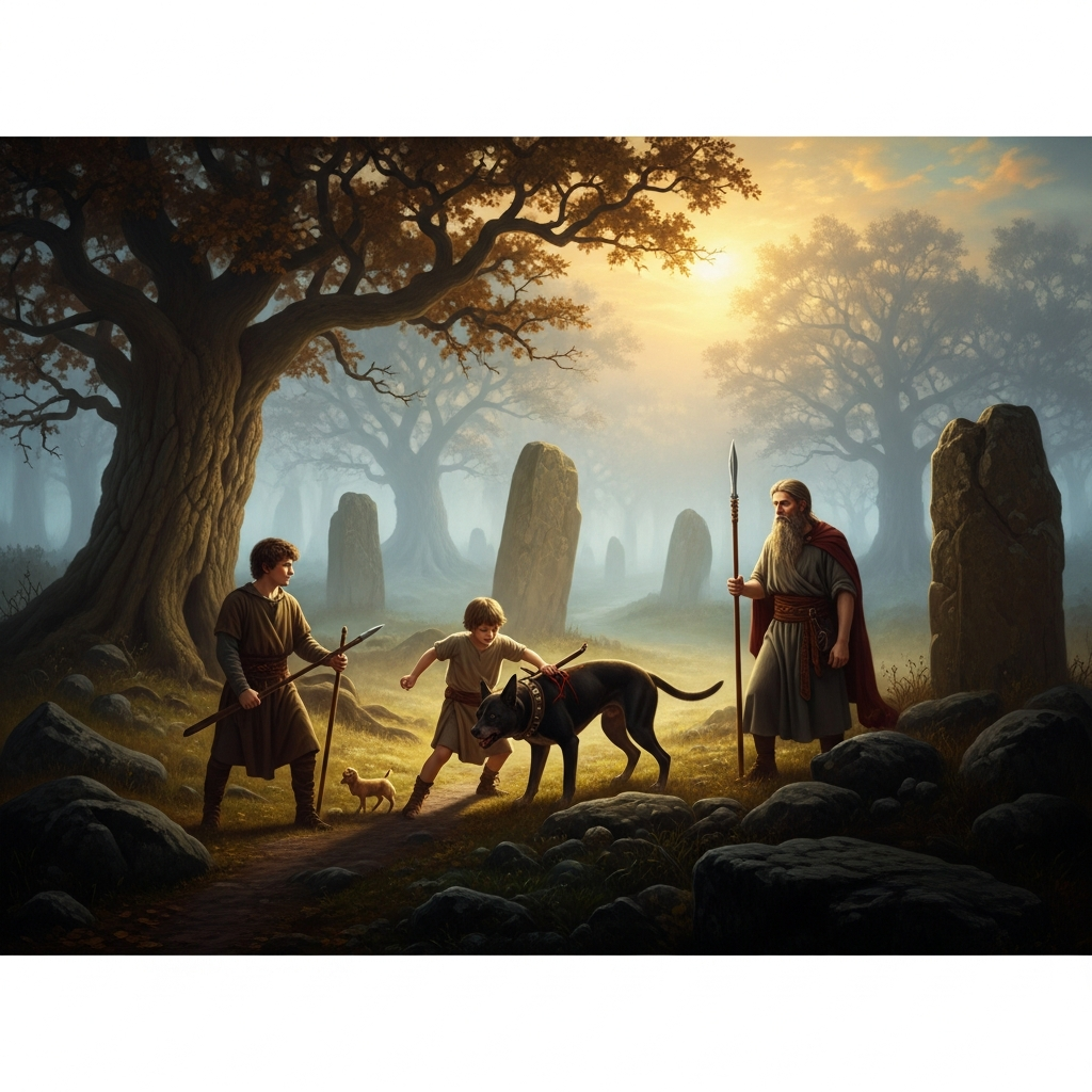 The Hound of Culann: How Setanta Became Cú Chulainn