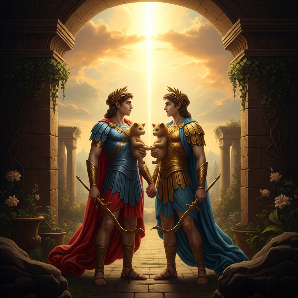 The Divine Twins: Castor and Pollux, the Ashvins, Romulus and Remus, Hunahpu and Xbalanque