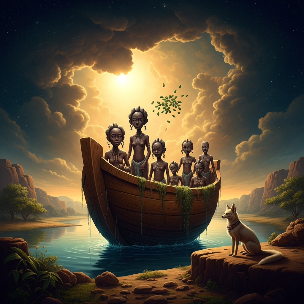 The Nommo Descend in a Cosmic Ark
