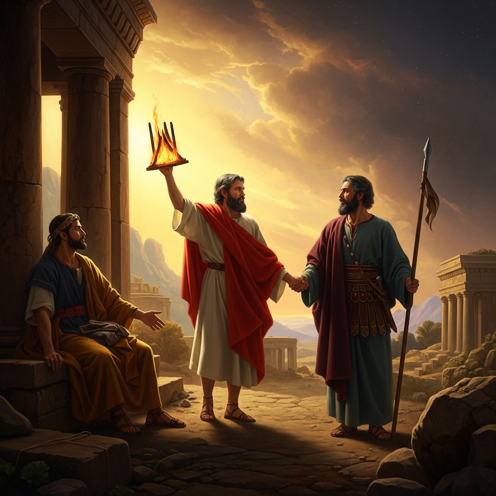 Elijah at Horeb: The Wind, the Earthquake, the Fire, and the Still Small Voice