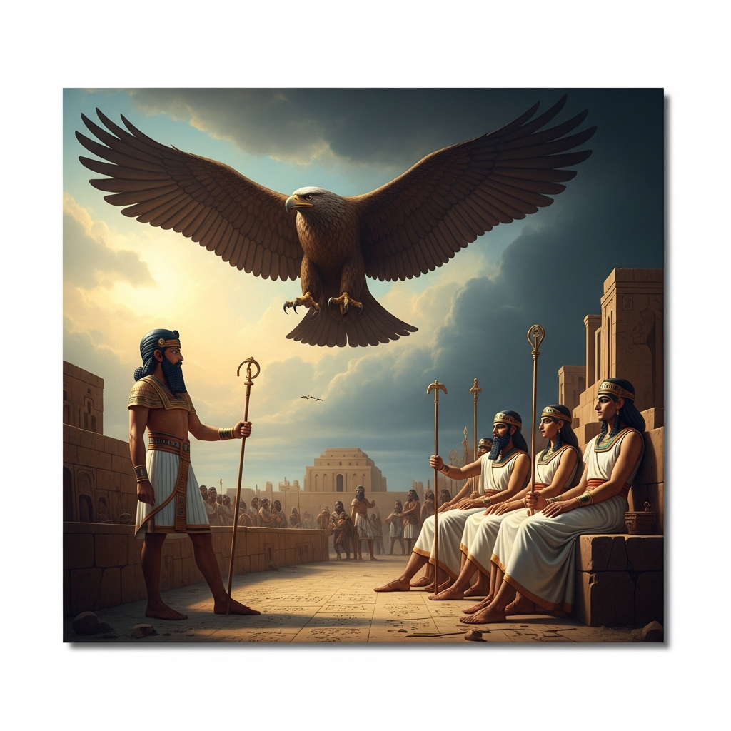 Etana and the Eagle: The Flight to Heaven