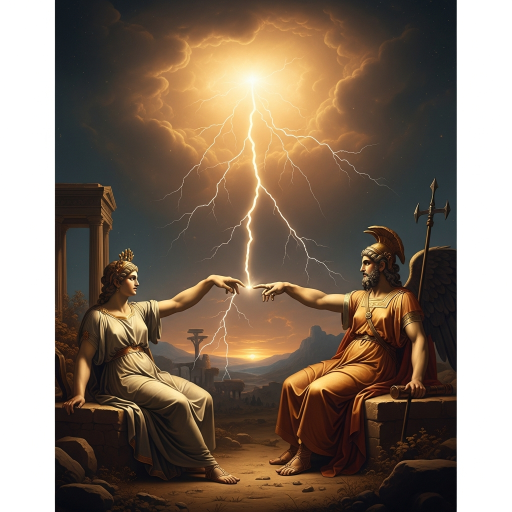 The Etruscan Creation by Lightning