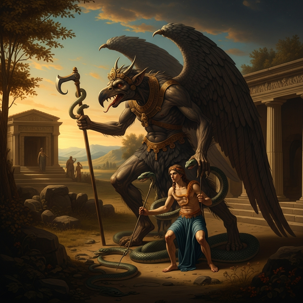 Tuchulcha in the Underworld