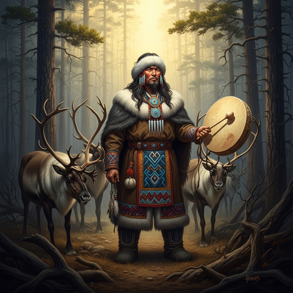The Master of the Animals Who Lends His Herd