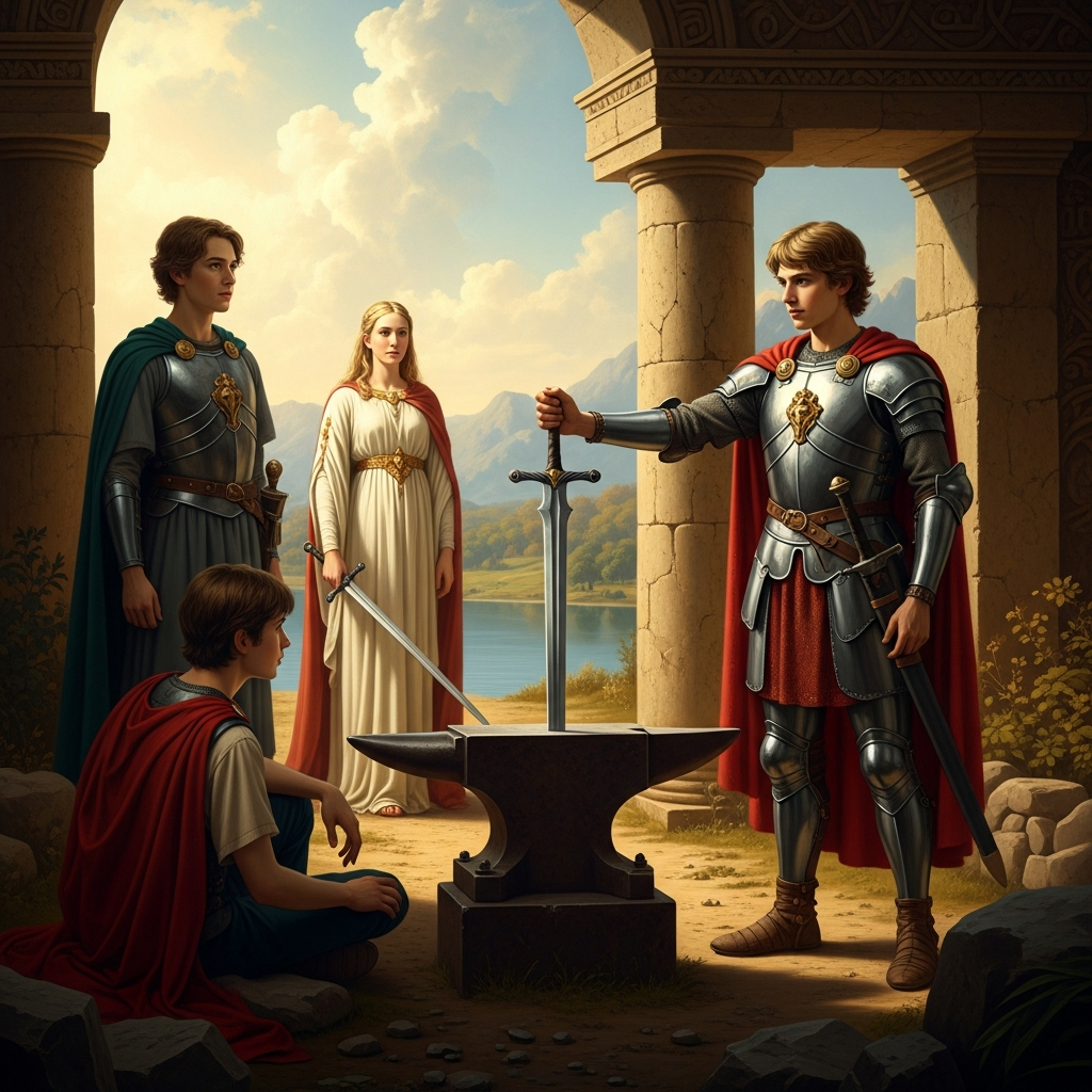 Excalibur: The Sword in the Stone, the Lady in the Lake