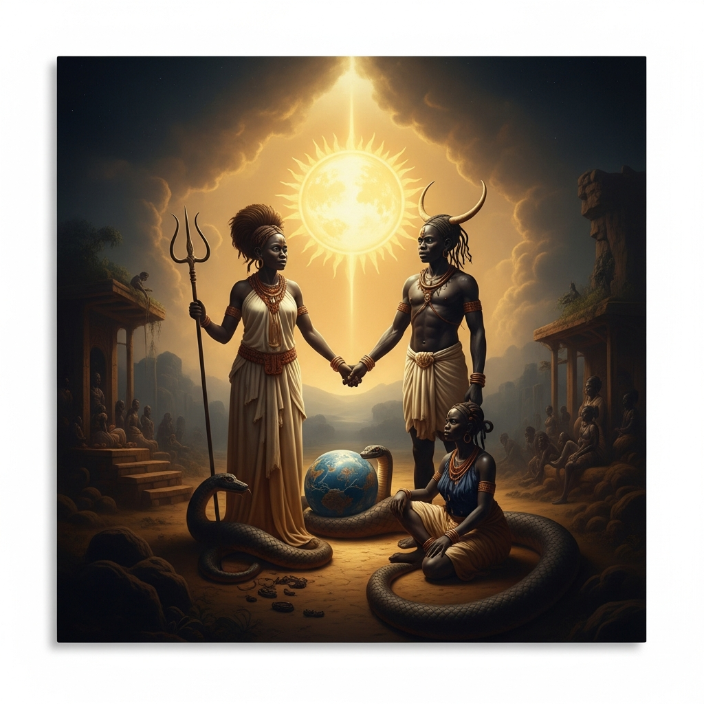 Mawu-Lisa: The Twin Gods Who Made the World