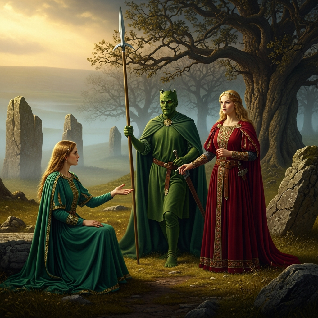 Gawain and the Green Knight's Bargain
