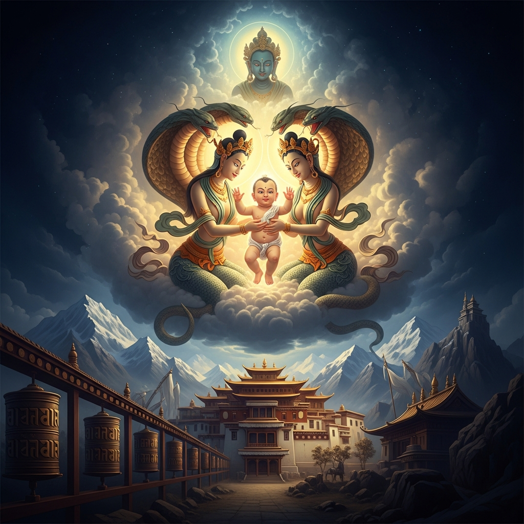 The Birth of Gesar of Ling
