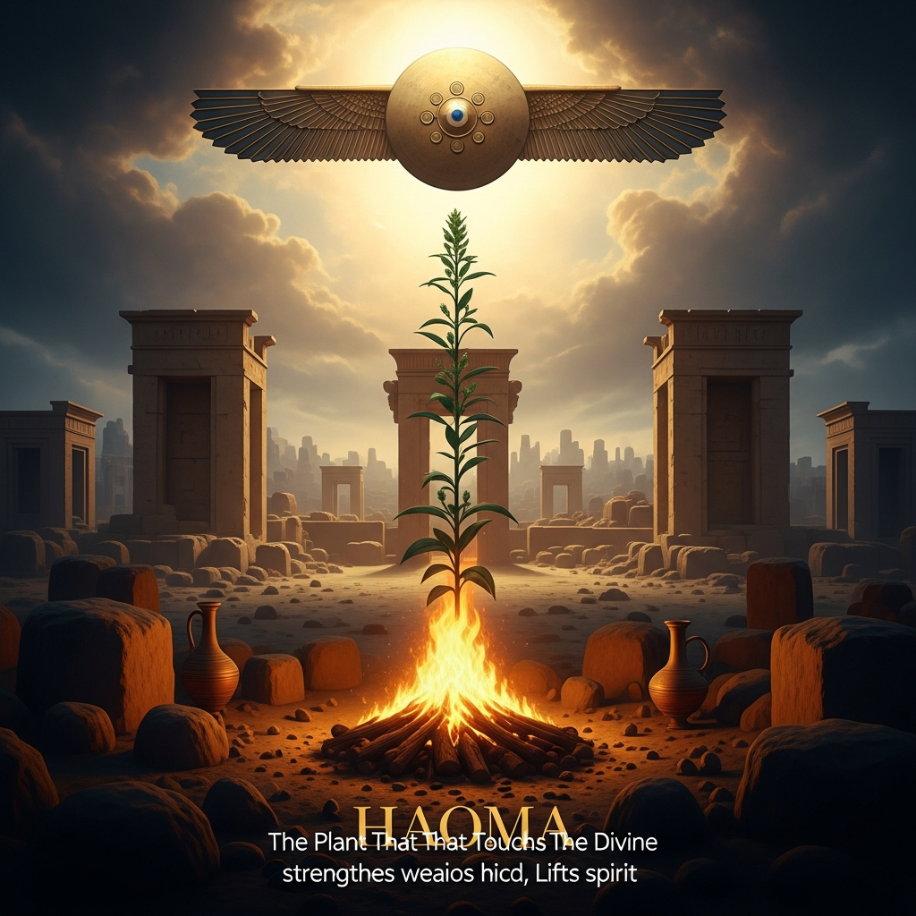 Haoma: The Plant That Touches the Divine