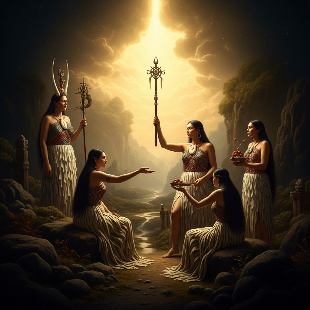 Hine-tītama Discovers Her Father