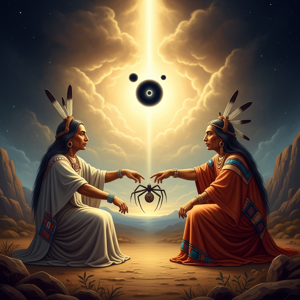 Taiowa Creates the First World