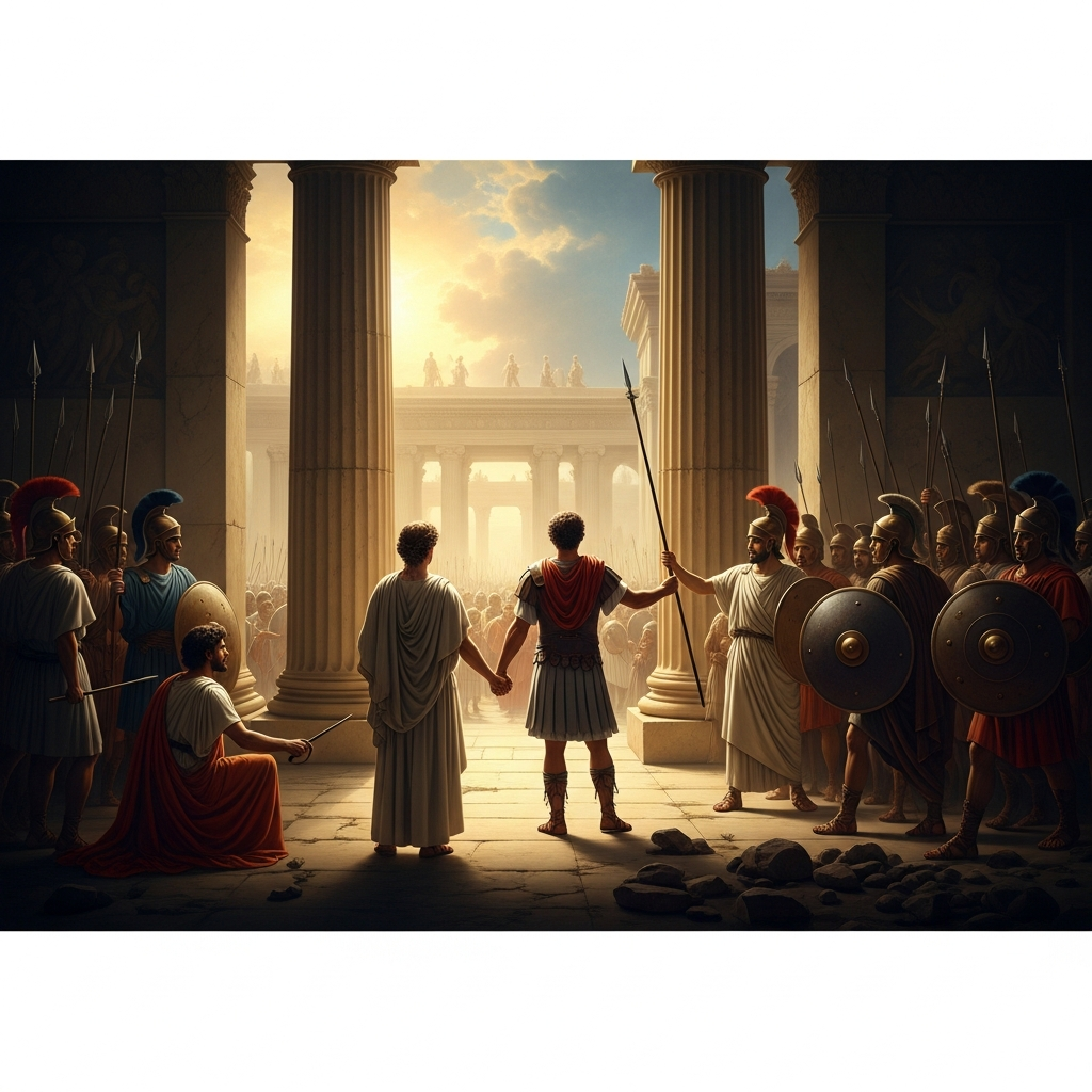 Horatius Holds the Bridge Alone