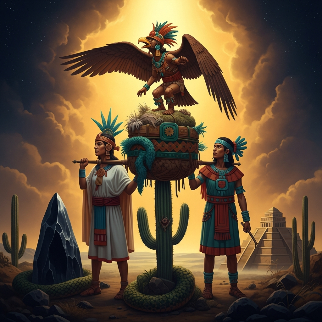 The Eagle on the Cactus: Huitzilopochtli's Long Walk