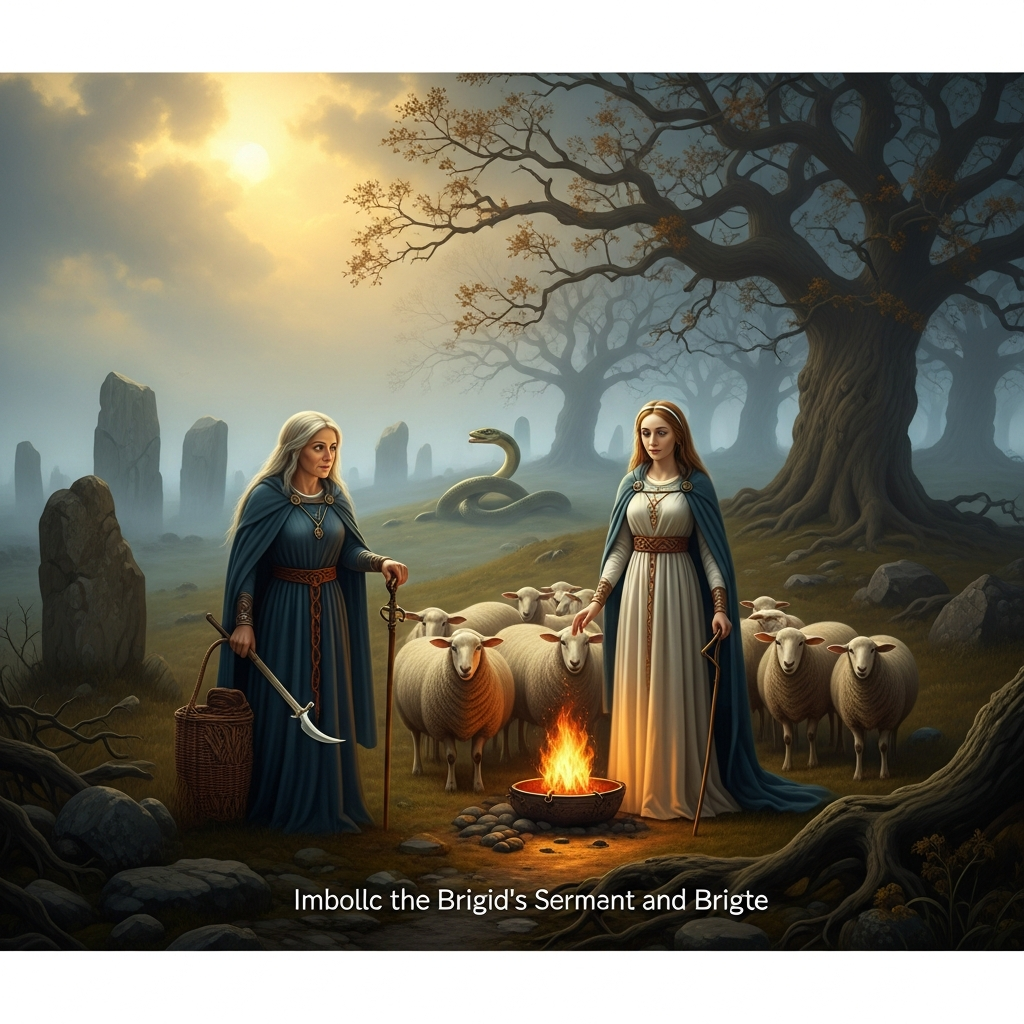 Imbolc: Brigid's Serpent Emerges