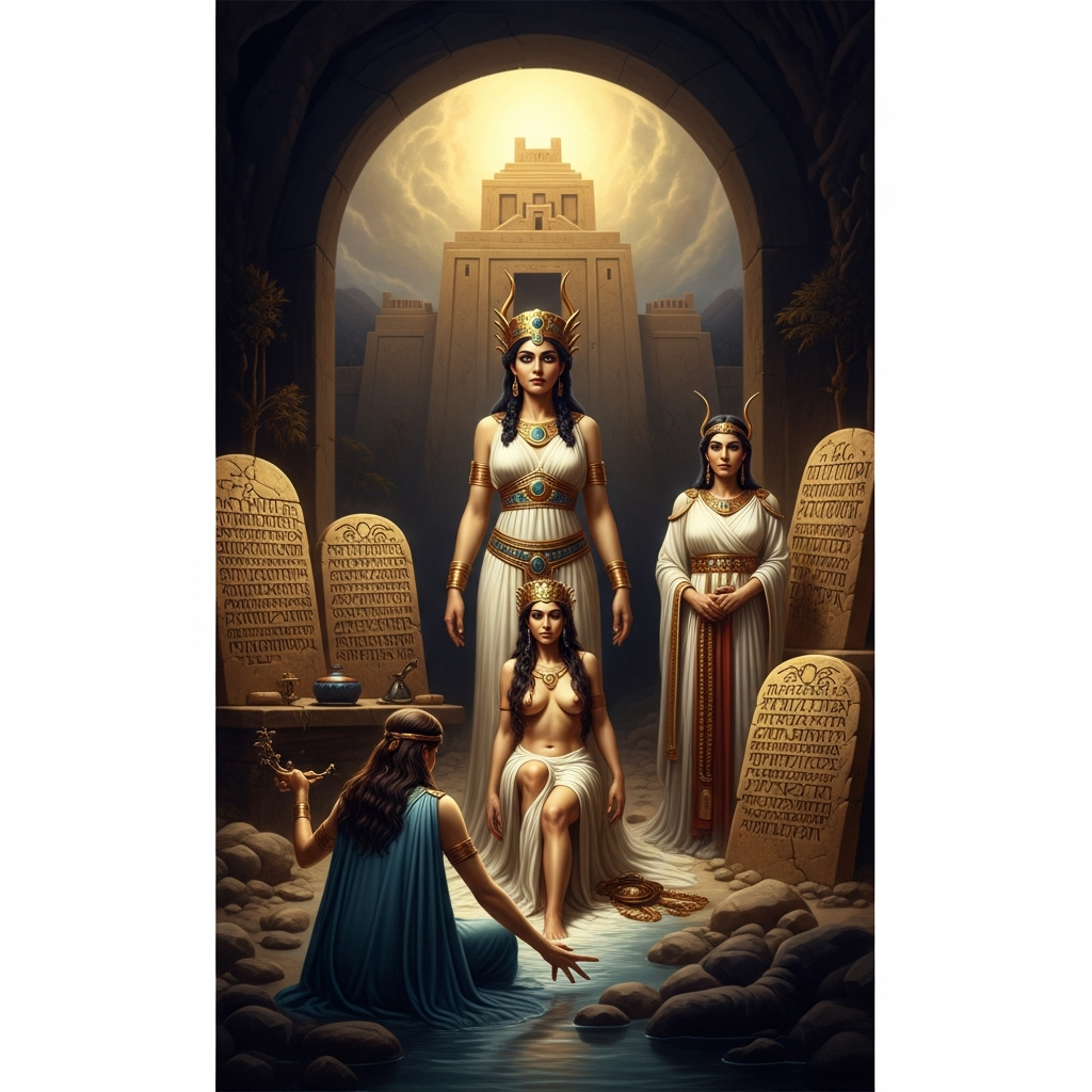 Inanna's Descent: The Queen Who Chose to Die