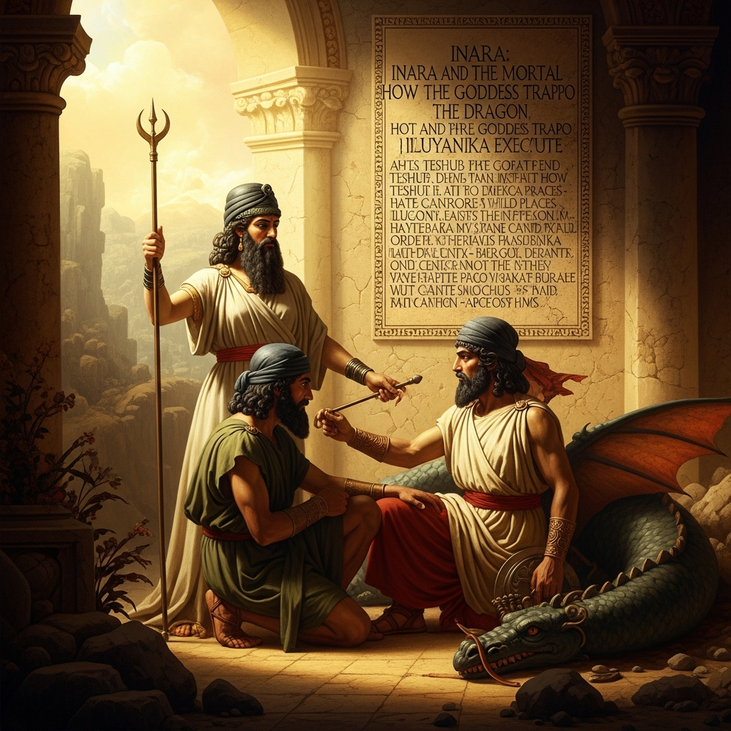 Inara and the Mortal: How the Goddess Trapped the Dragon