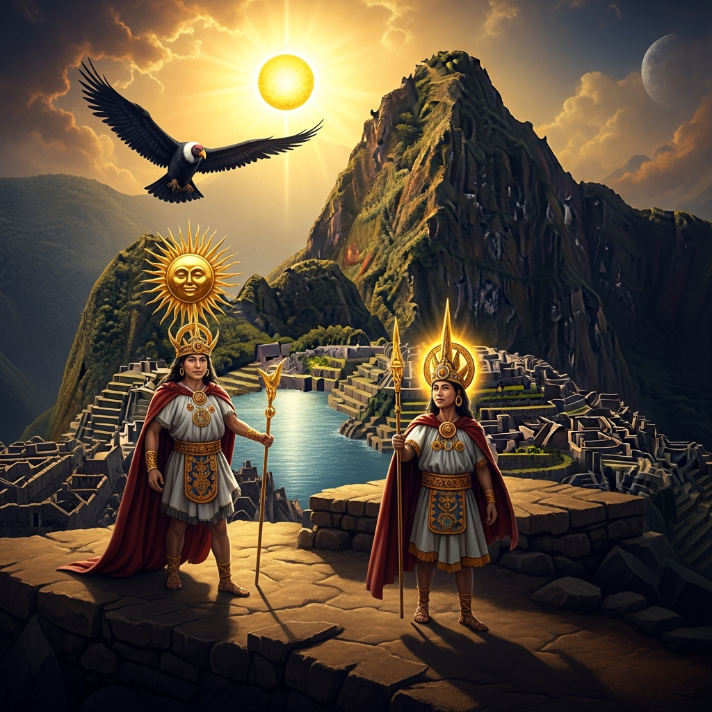 Inti and Mama Quilla: The Sun, the Moon, and the Origin of the Incas