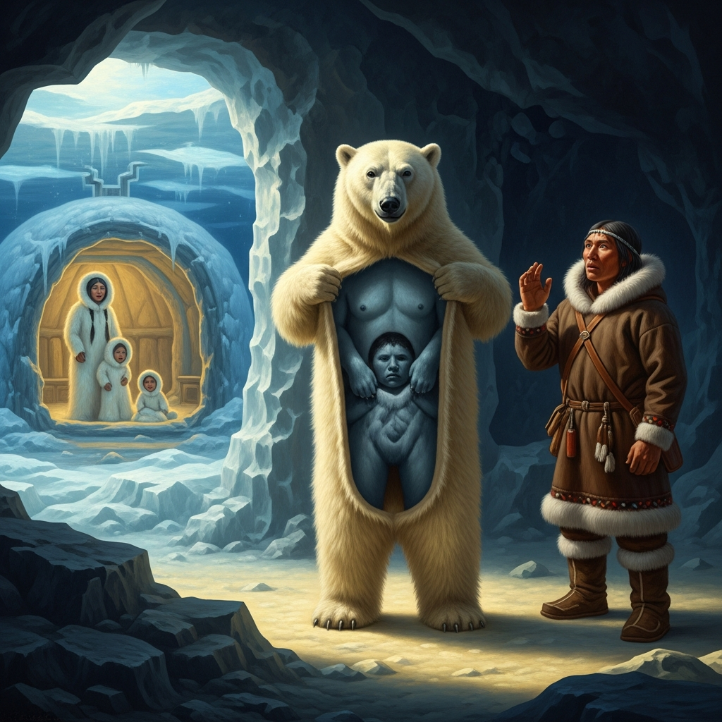 The Polar Bear Who Took Off His Fur