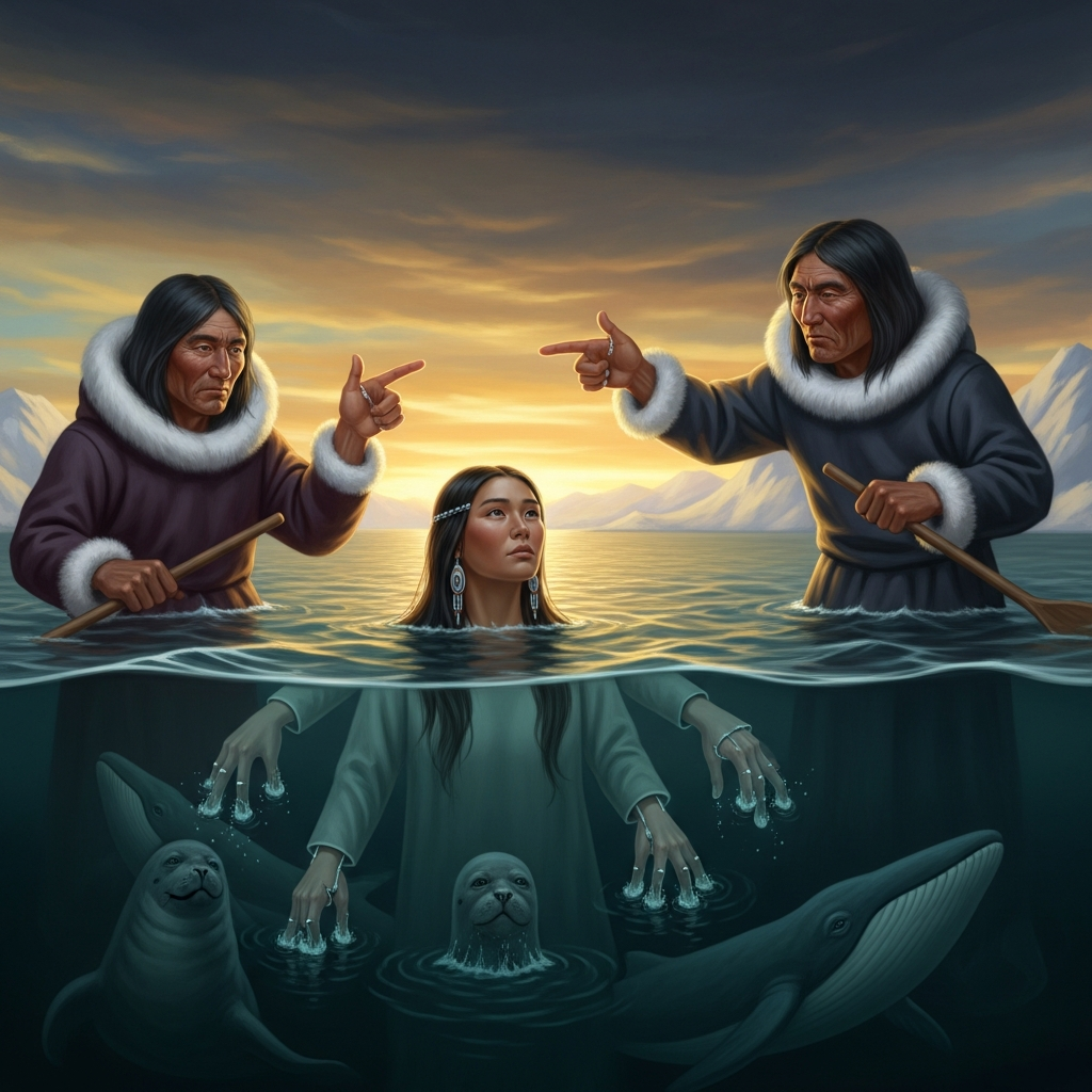 Sedna's Fingers Become the Seals and Whales
