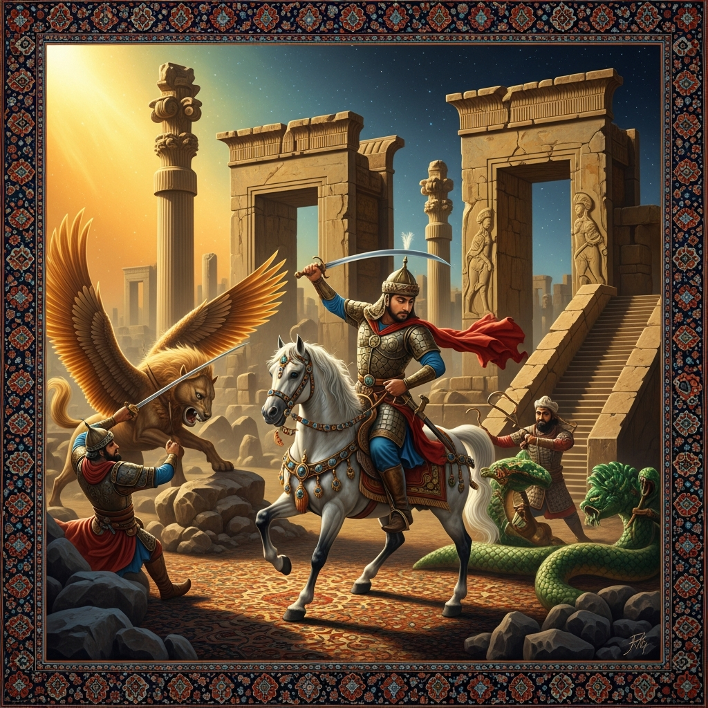 Isfandiyār and the Seven Trials