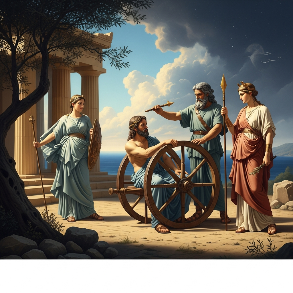 Ixion on the Wheel