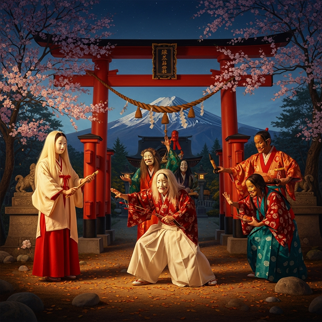 Kagura: The Dance That Feeds the Gods