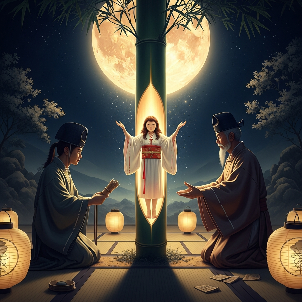Kaguya-hime Returns to the Moon