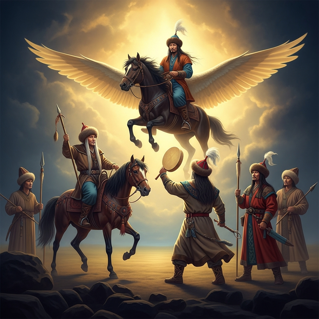 The Heavenly Horse and the Shaman's Spirit Flight