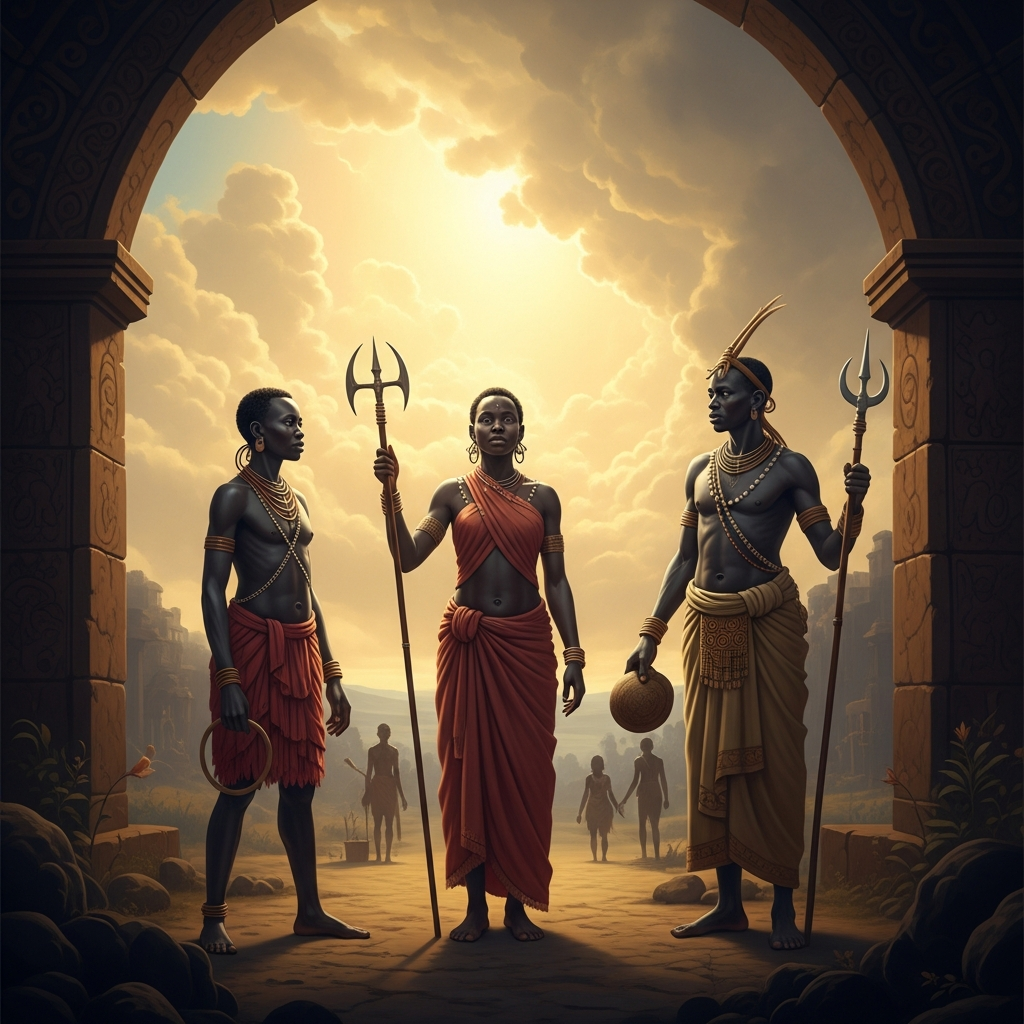 Kintu and Nambi: The First Journey of the Living