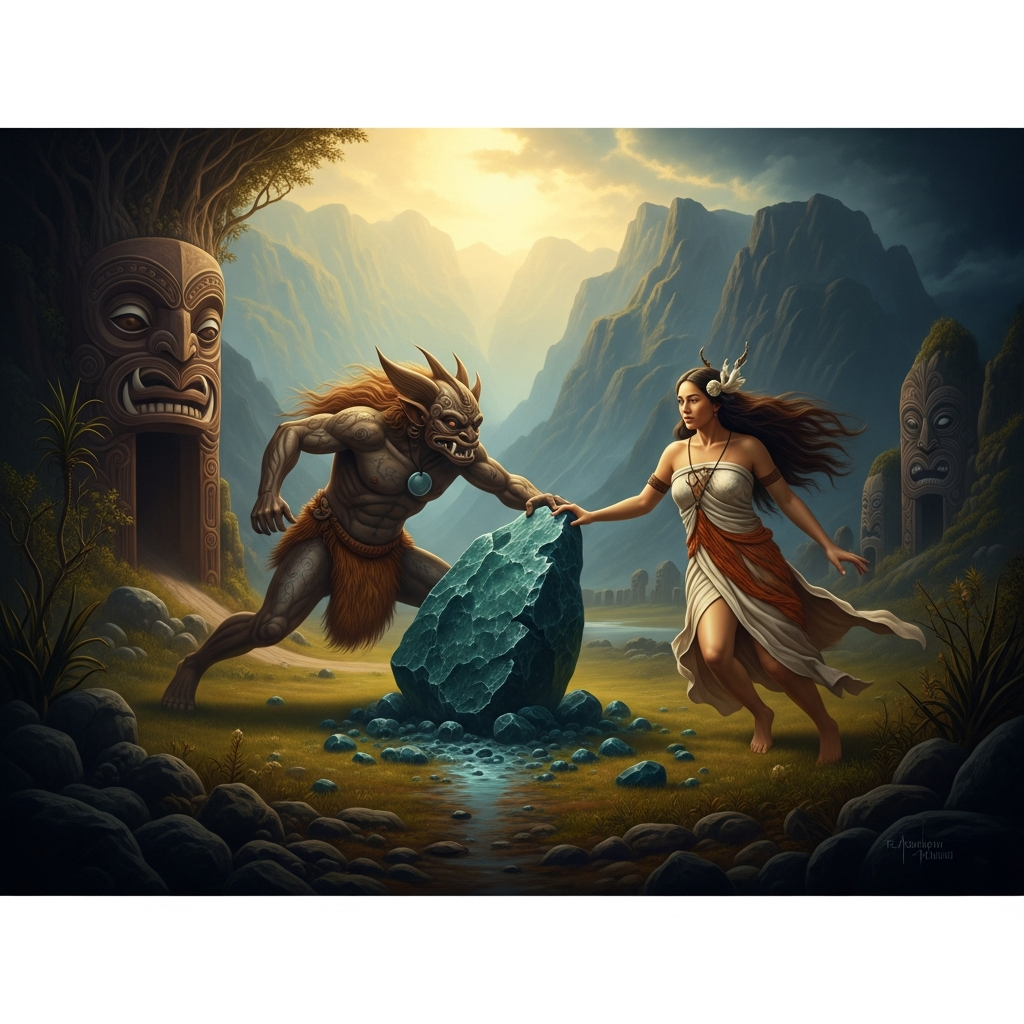 The Greenstone That Holds the Ancestor's Strength