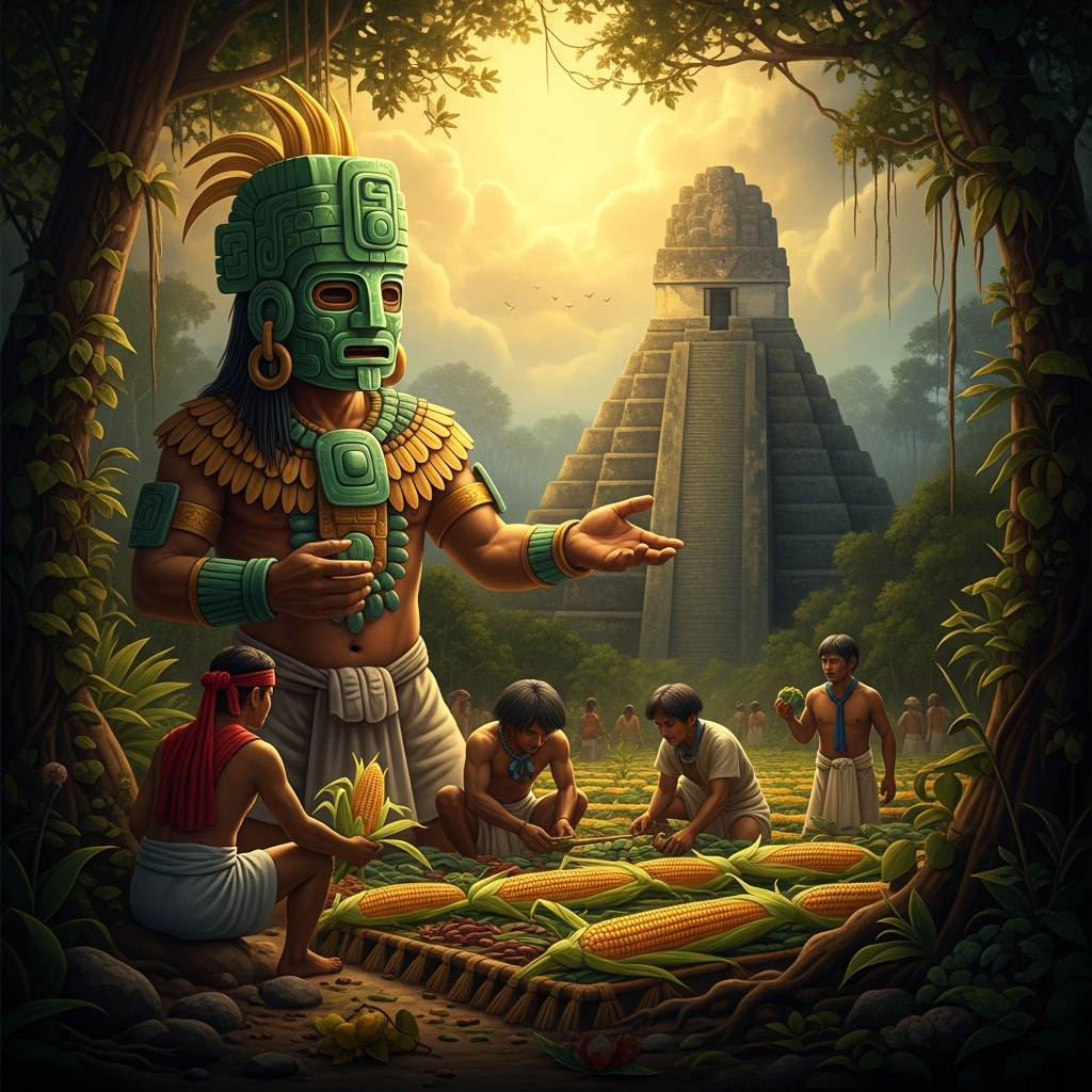 The Milpa: How the Maya Clear Forest by Fire