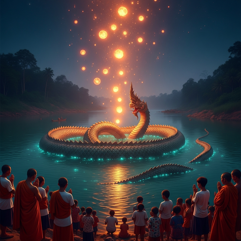 The Naga Fireballs of the Mekong