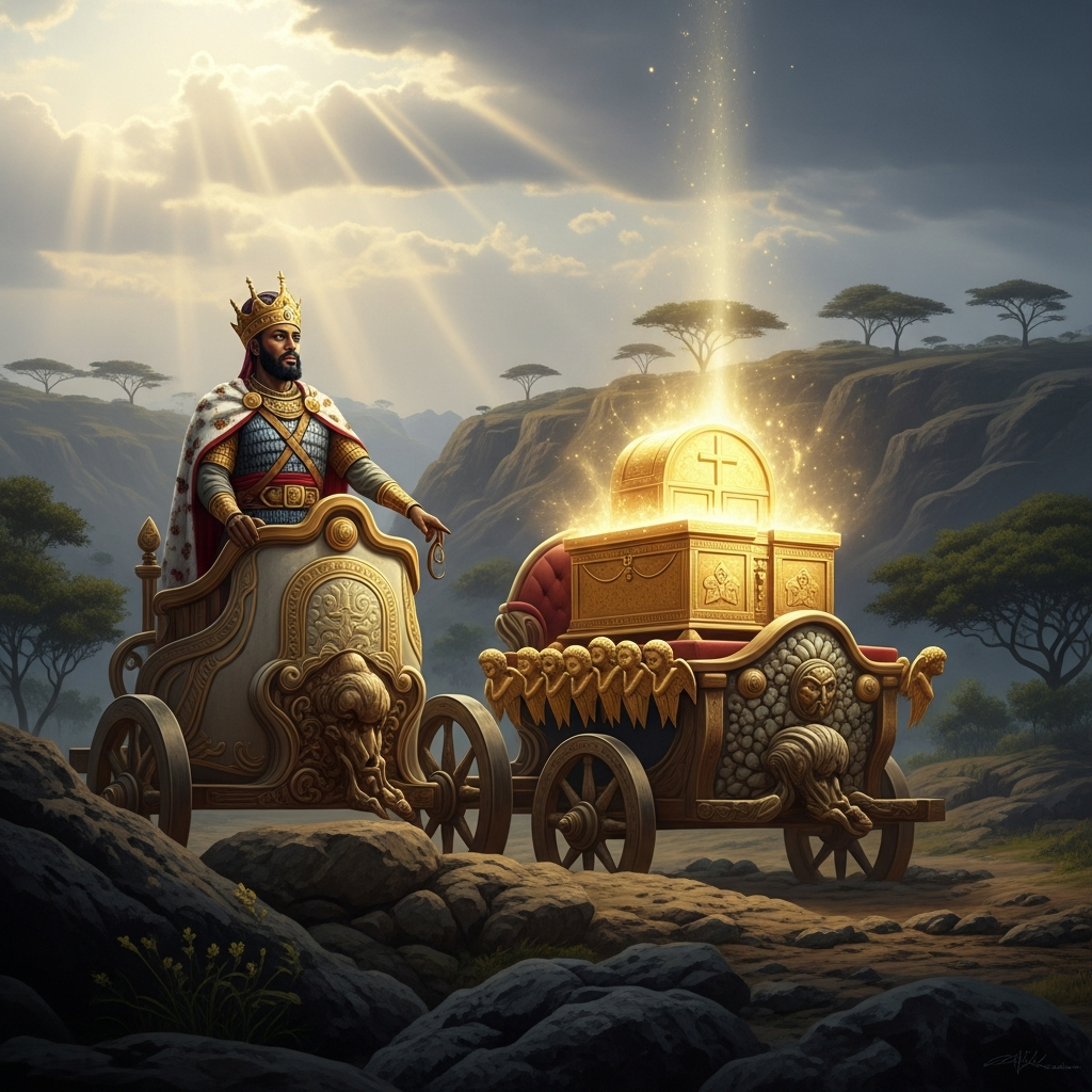 Menelik Brings the Ark to Ethiopia