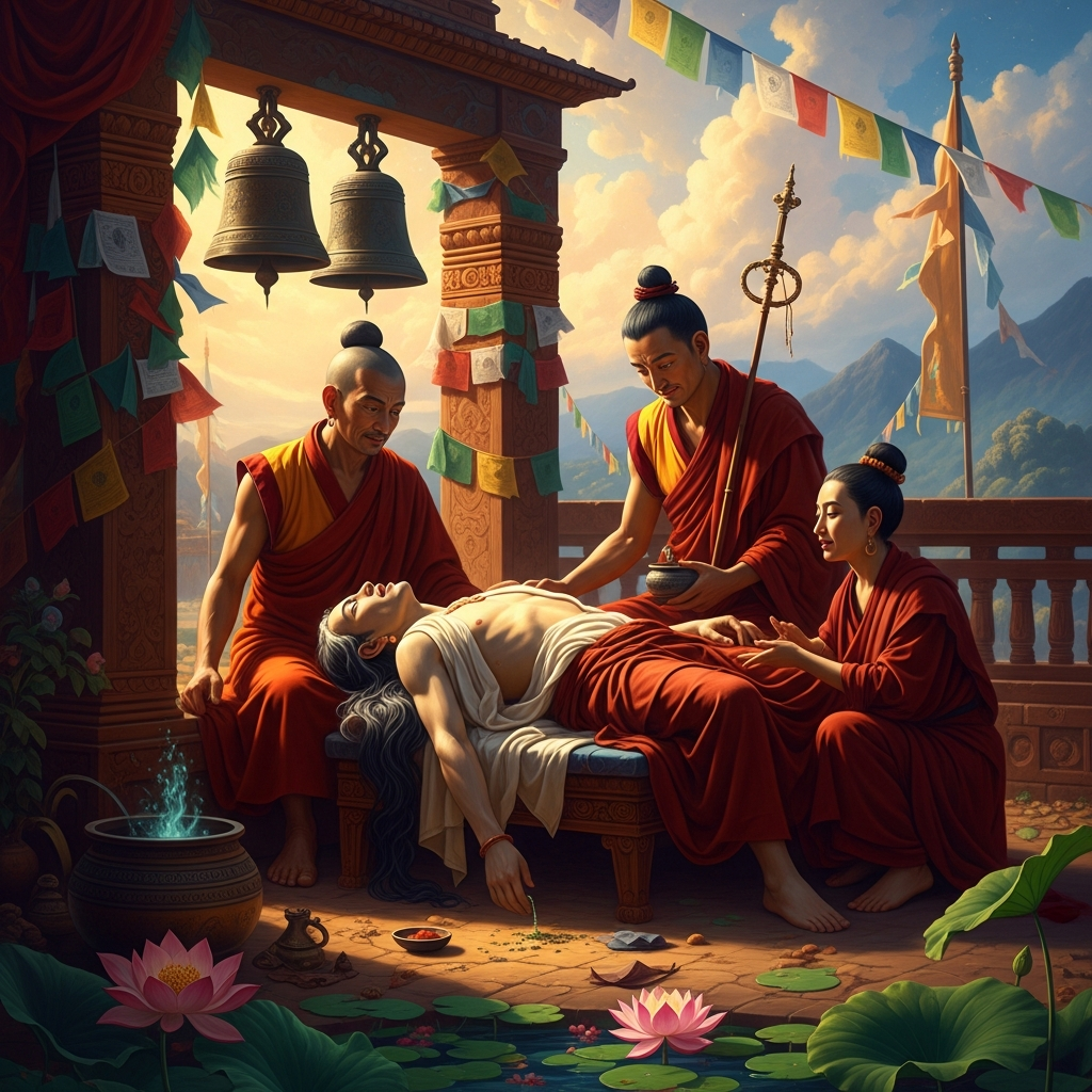 Milarepa Sings at the Moment of Death