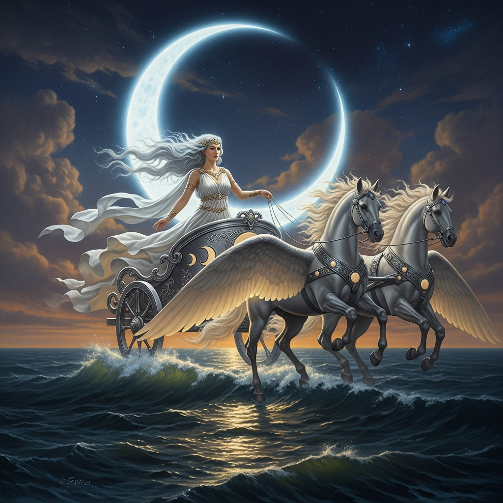 The Lunar Cycle: Selene, Thoth, Chandra, Tsukuyomi, and Ix Chel